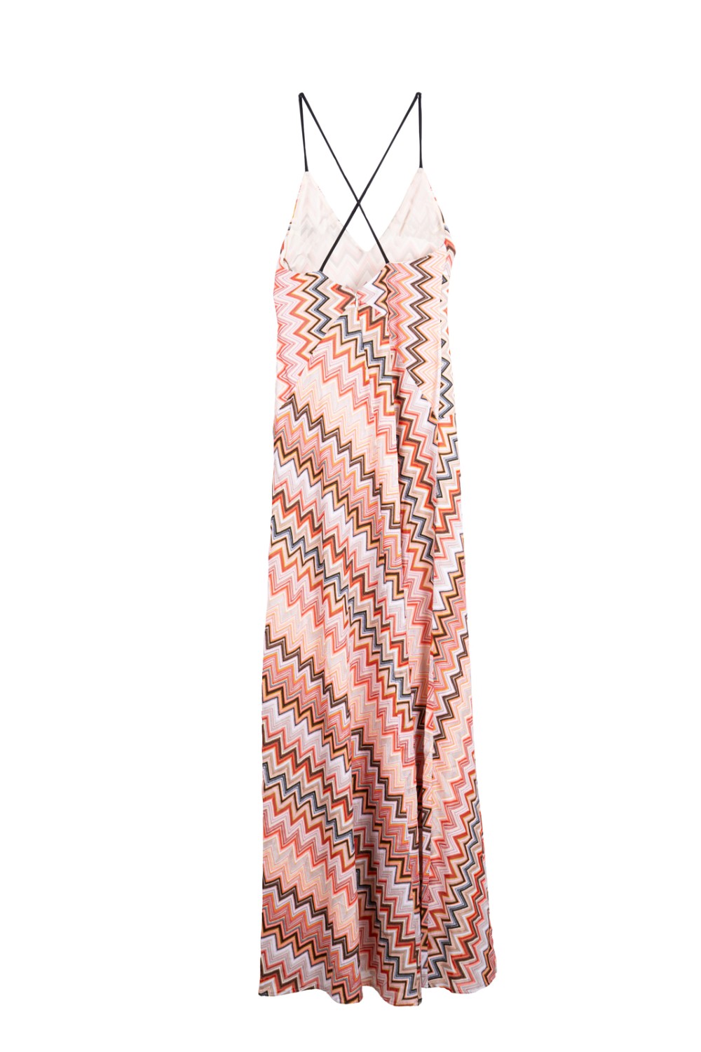 shop MISSONI  Abito: Missoni abito lungo patchwork con motivo zig zag e spalline incrociate.
Abito lungo.
Motivo patchwork.
Iconico motivo a zig zag.
Spalline incrociate.
Composizione: 52%Cotone, 48%Viscosa.
Made in Italy.. DS25SG27 BR00ZU-SM9KX number 1150212